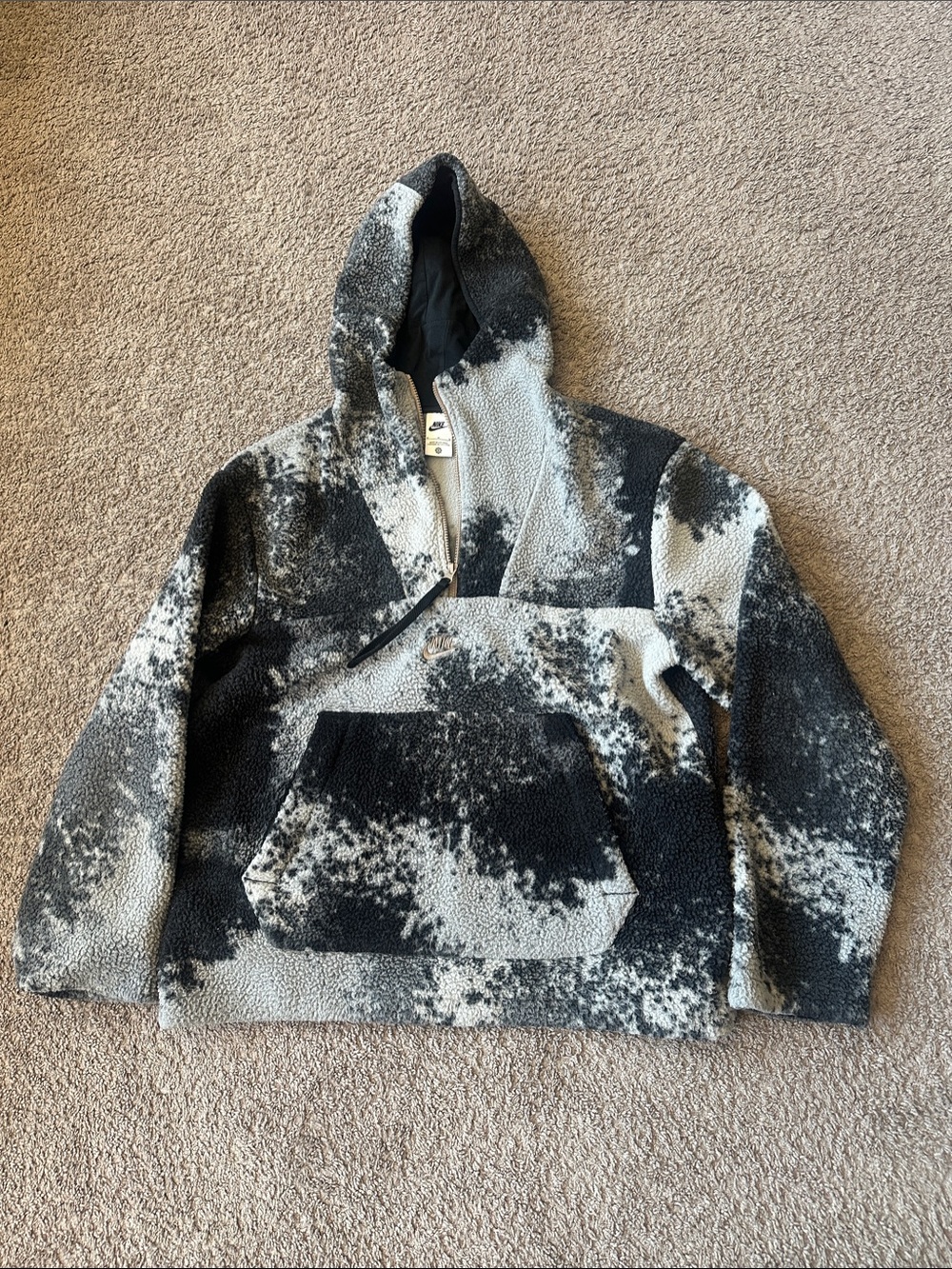 Men’s Nike Warm Fleece- Black & Gray